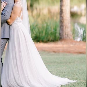 Willowby by Watters Wedding Gown & Veil